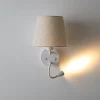 Aplique de pared para lectura "MAR II" - E27 + Foco LED flexible