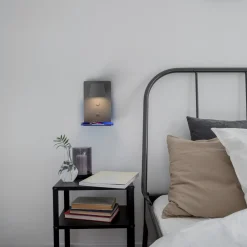 Aplique de pared para lectura con puerto USB 