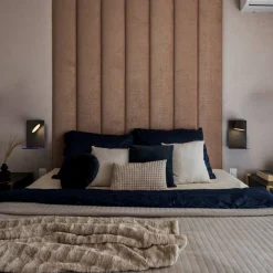 Aplique de pared para lectura con puerto USB 