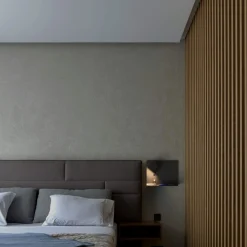 Aplique de pared para lectura con puerto USB 