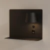 Aplique de pared para lectura "BASKOP" - 6W - CCT - Puerto USB + USB-C