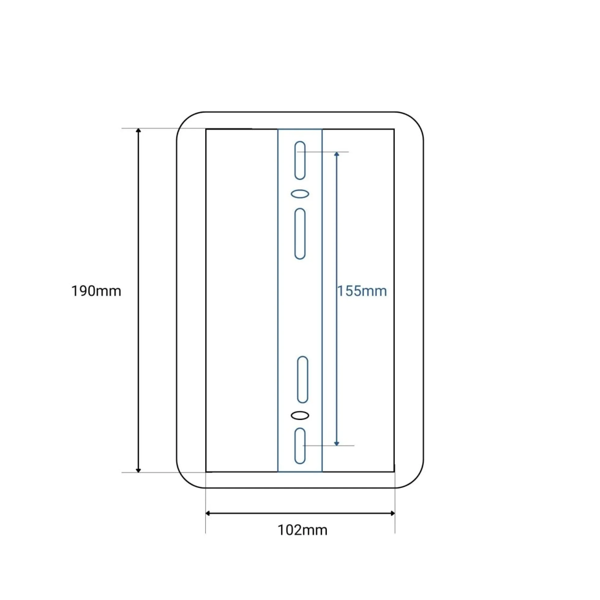 Aplique de pared para lectura "BASKOP" - Puerto USB + USB-C - 6W