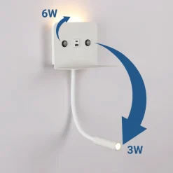 Aplique de pared para lectura