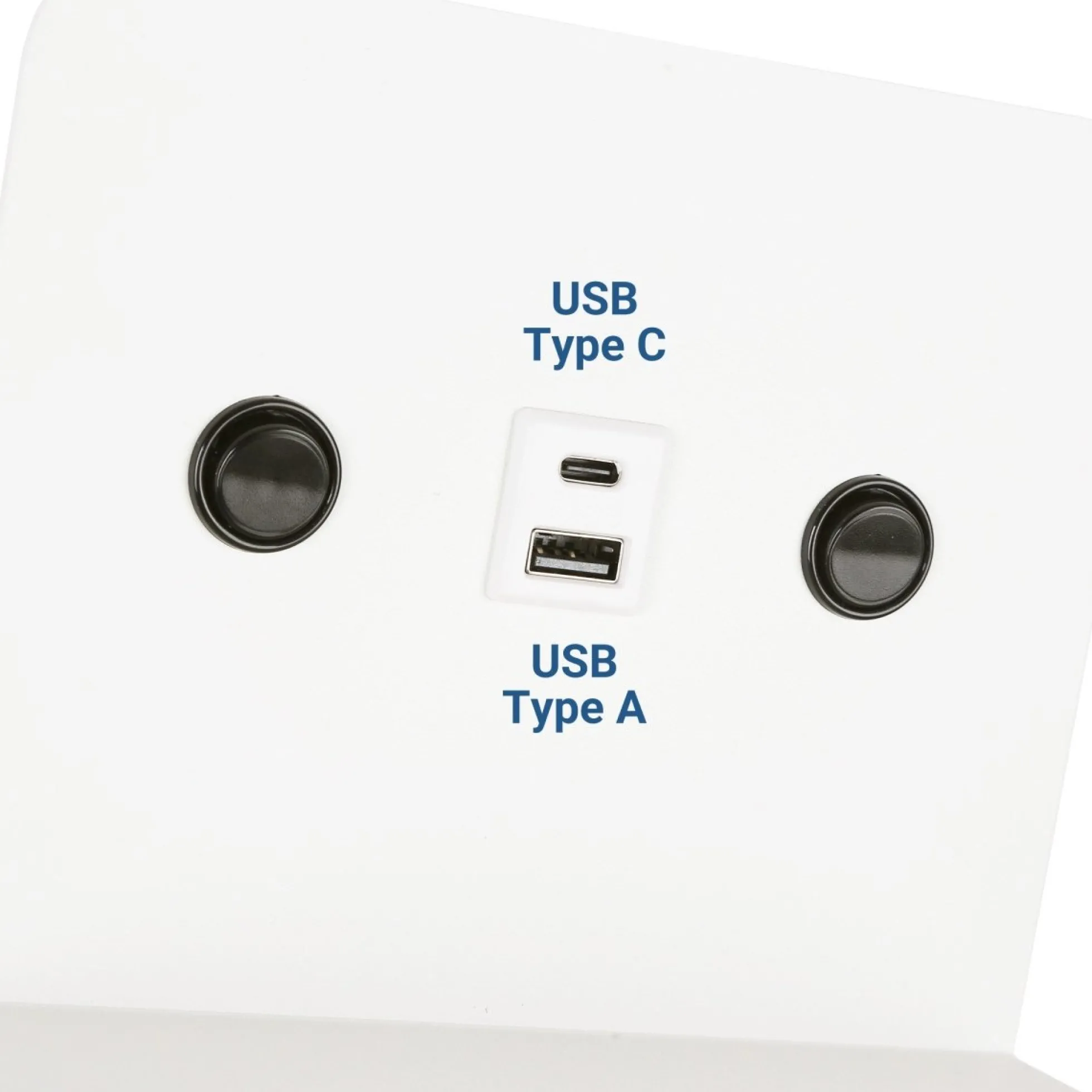 Aplique de pared para lectura "SLANGE 2" - 3W + 6W - Puerto USB + USB-C