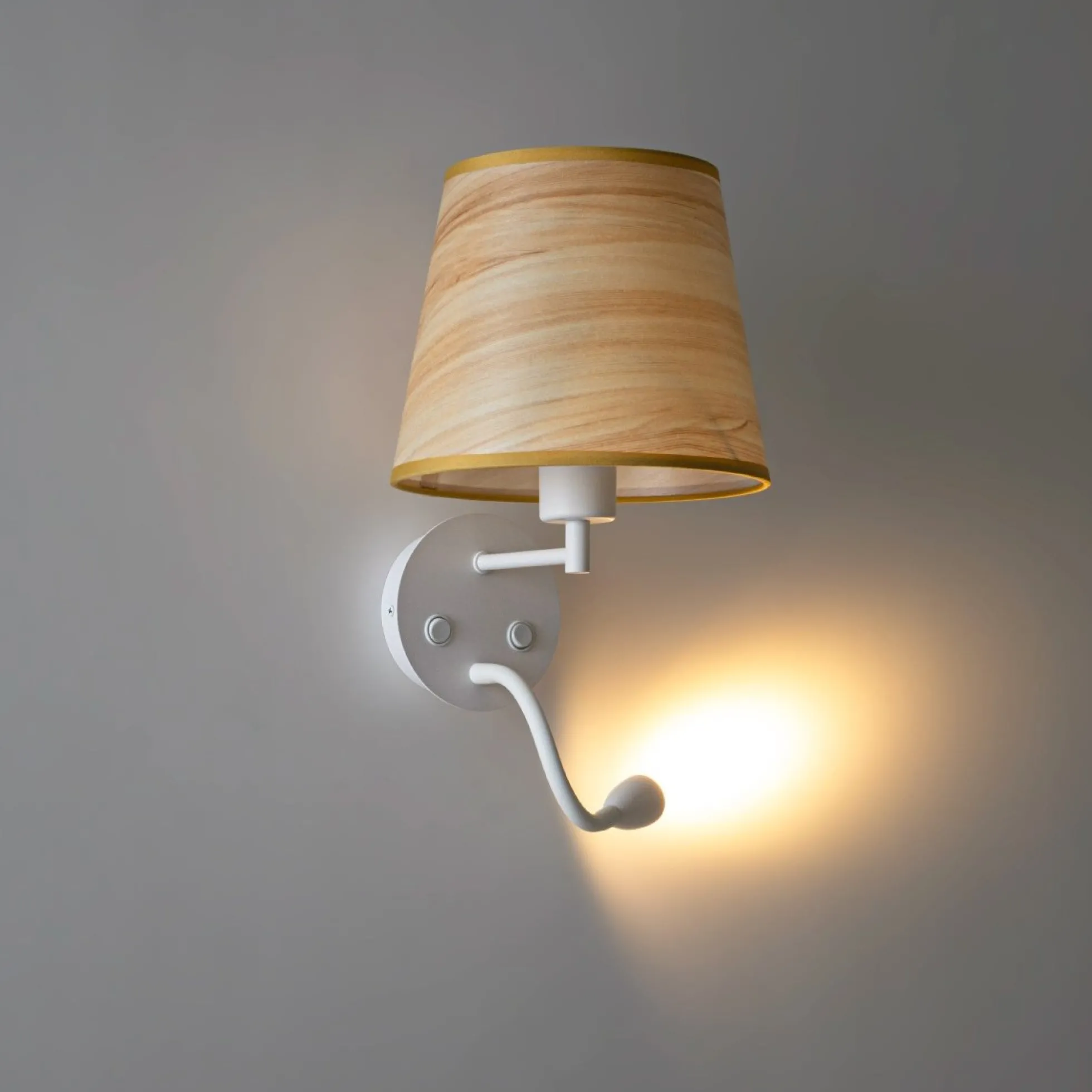 Aplique de pared para lectura "MAR" - E27 + Foco LED flexible