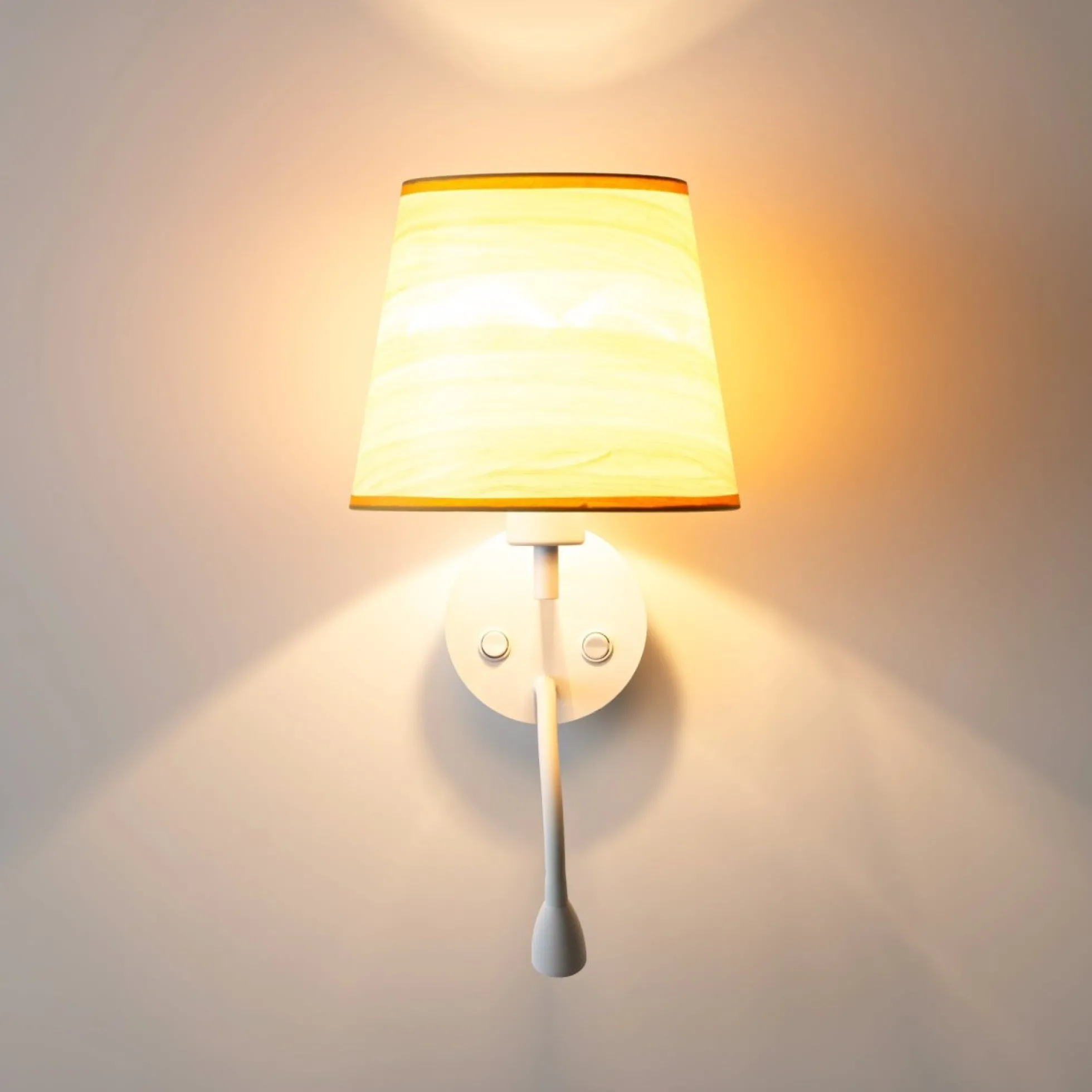 Aplique de pared para lectura "MAR" - E27 + Foco LED flexible