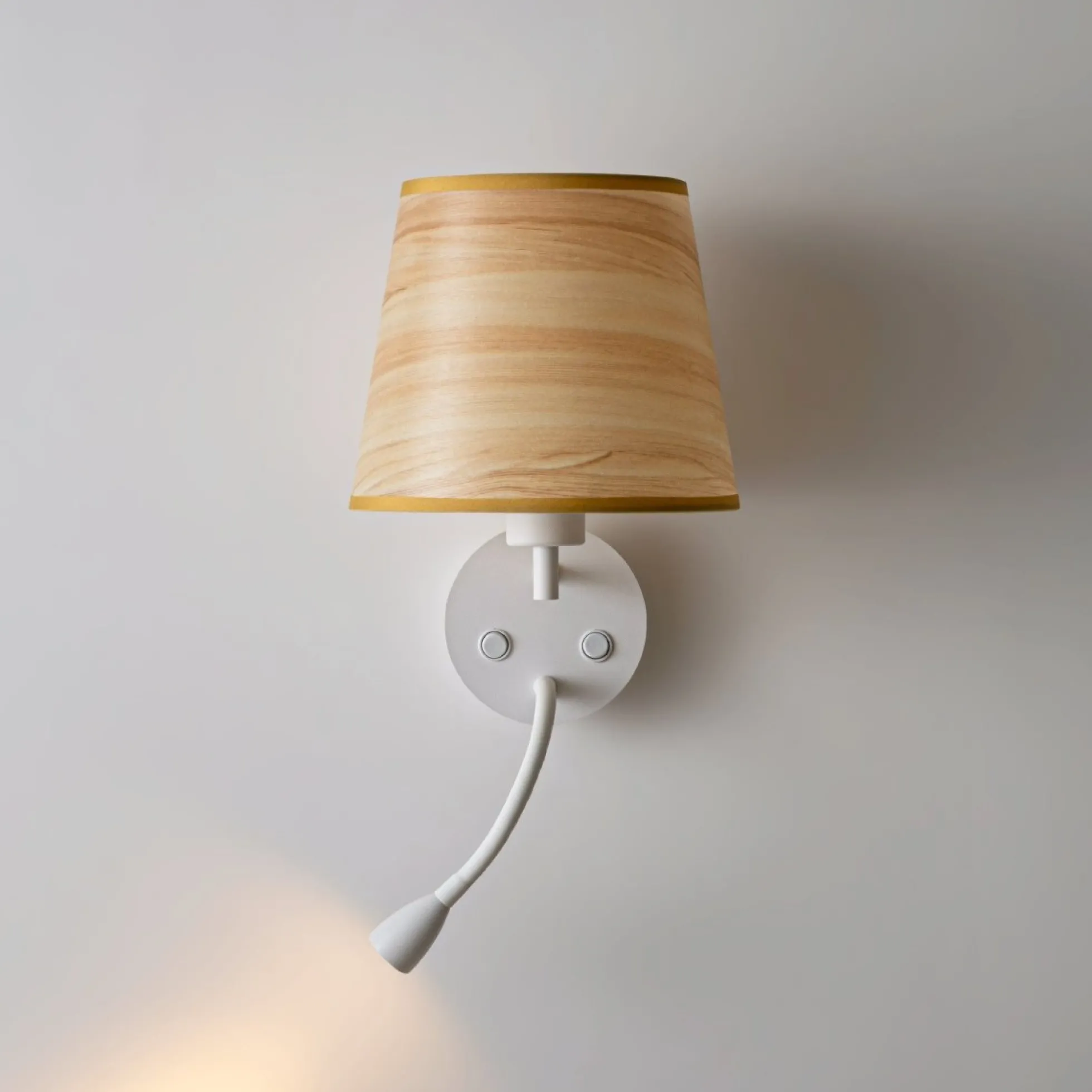 Aplique de pared para lectura "MAR" - E27 + Foco LED flexible