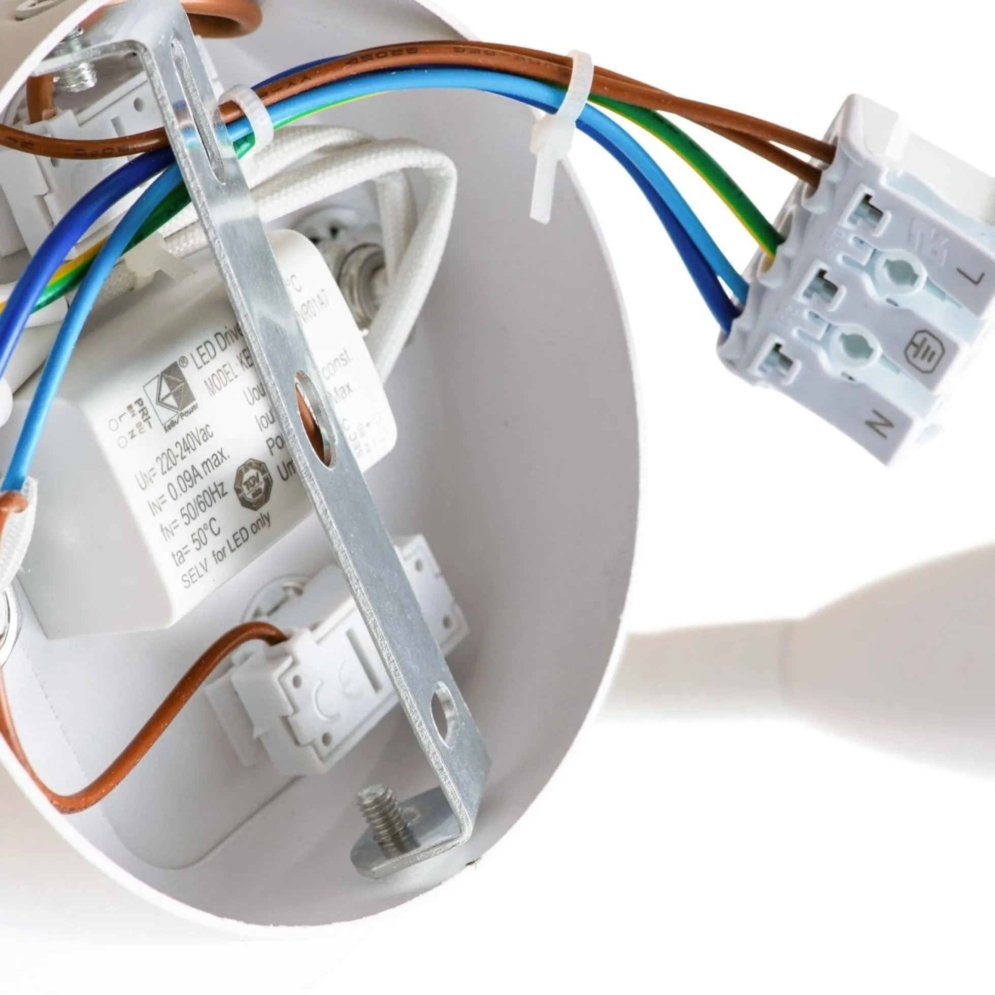 Aplique de pared para lectura "MAR" - E27 + Foco LED flexible