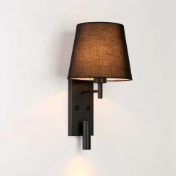 Aplique de pared para lectura con foco LED 
