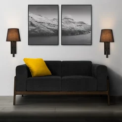 Aplique de pared para lectura con foco LED 