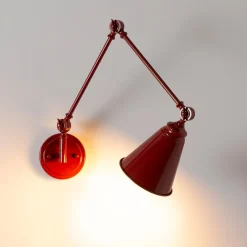 Aplique de pared vintage orientable
