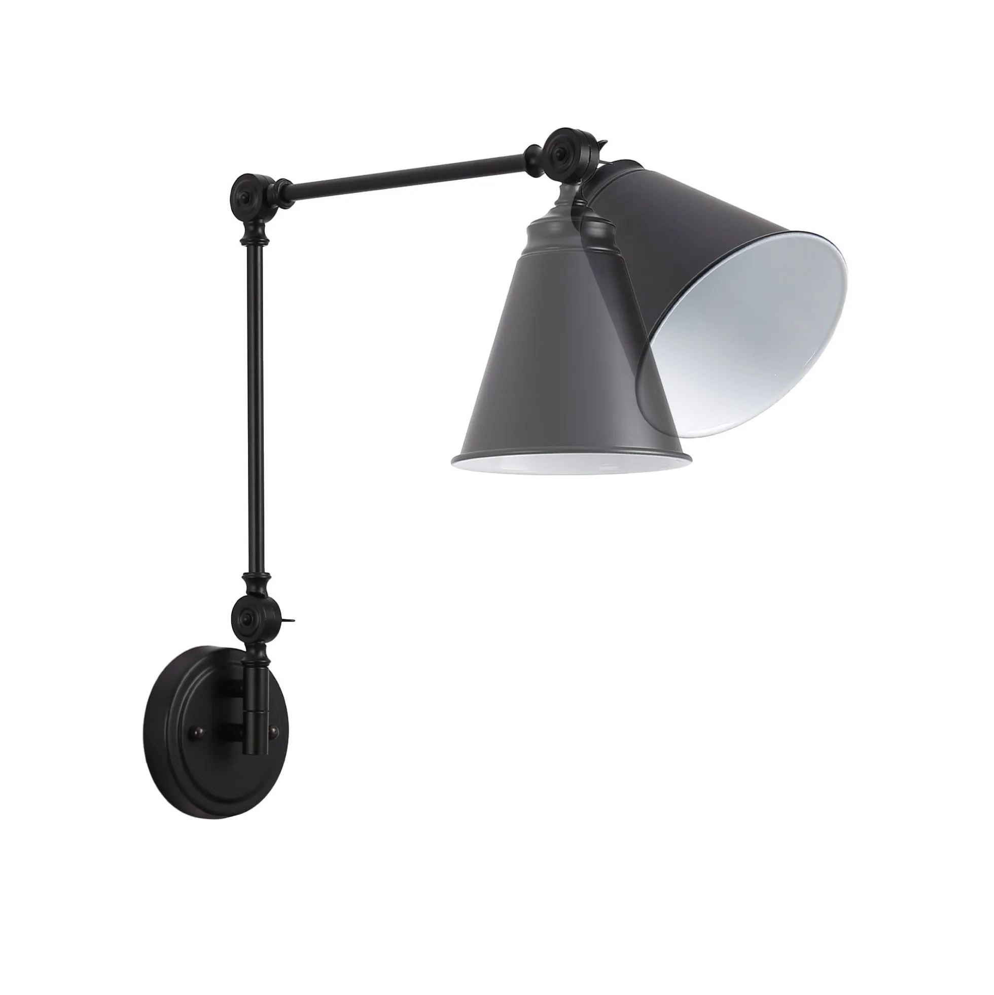 Aplique de pared vintage orientable "Tika"