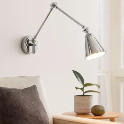 Aplique de pared vintage orientable