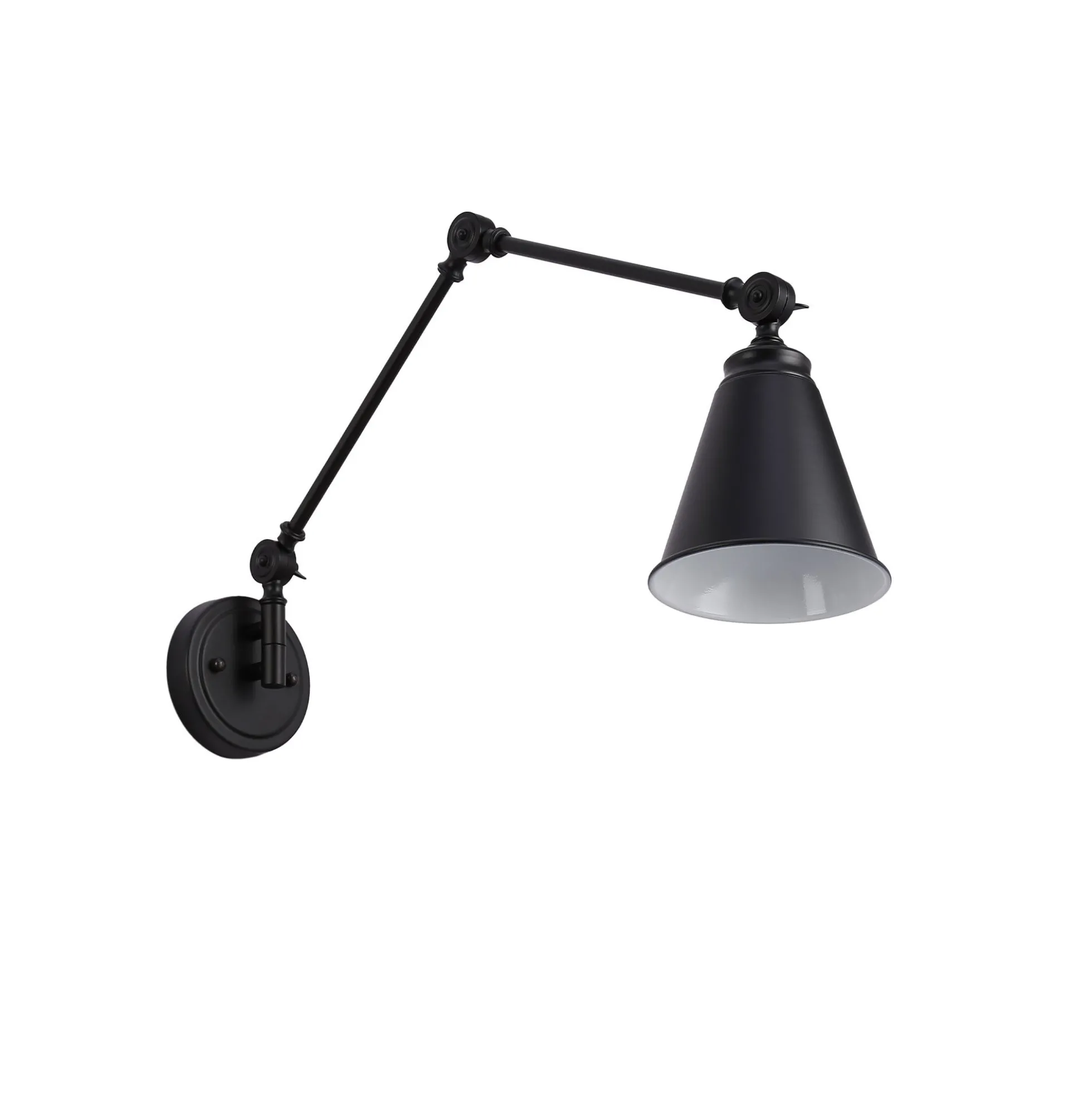 Aplique de pared vintage orientable "Tika"
