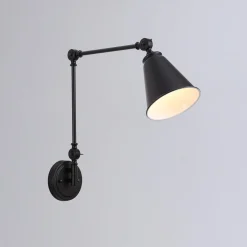 Aplique de pared vintage orientable