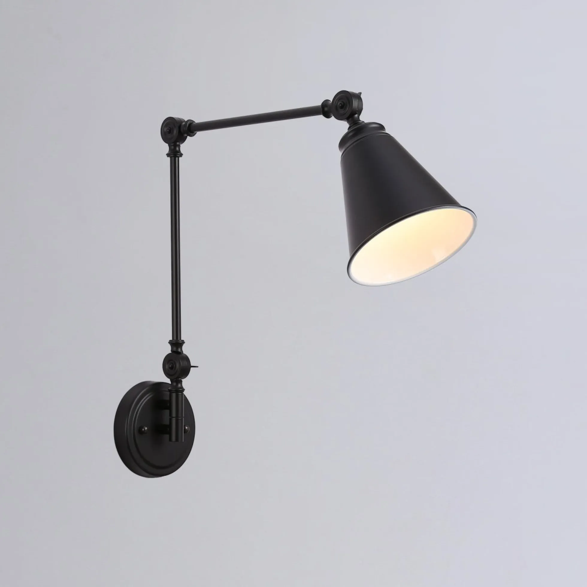 Aplique de pared vintage orientable "Tika"