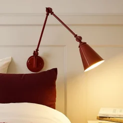 Aplique de pared vintage orientable