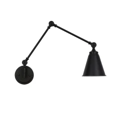 Aplique de pared vintage orientable