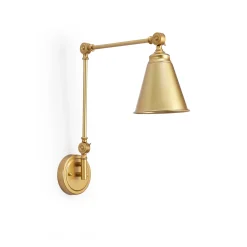 Aplique de pared vintage orientable