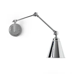 Aplique de pared vintage orientable
