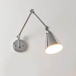 Aplique de pared vintage orientable