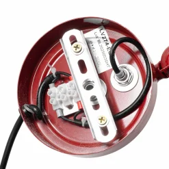 Aplique de pared vintage orientable con cable y enchufe