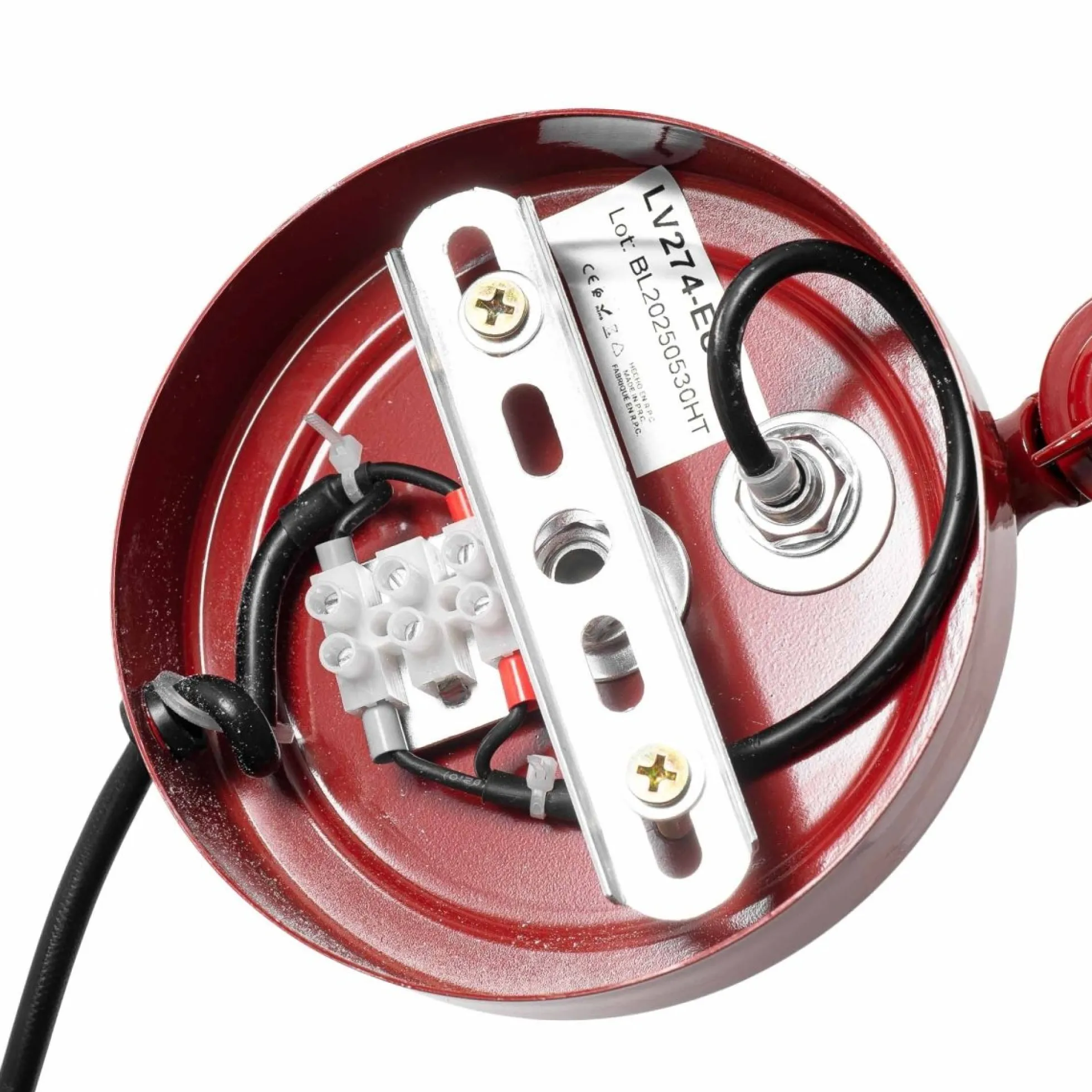 Aplique de pared vintage orientable con cable y enchufe "Tika"