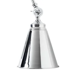 Aplique de pared vintage orientable con cable y enchufe