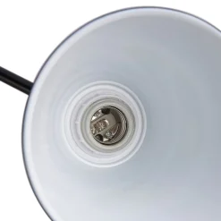 Aplique de pared vintage orientable con cable y enchufe