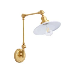 Aplique de pared vintage orientable