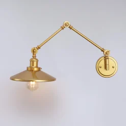 Aplique de pared vintage orientable