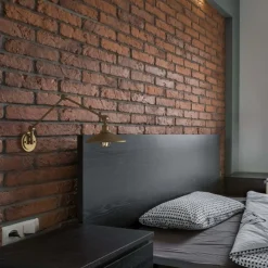 Aplique de pared vintage orientable