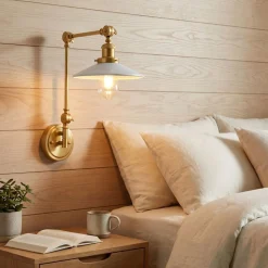 Aplique de pared vintage orientable