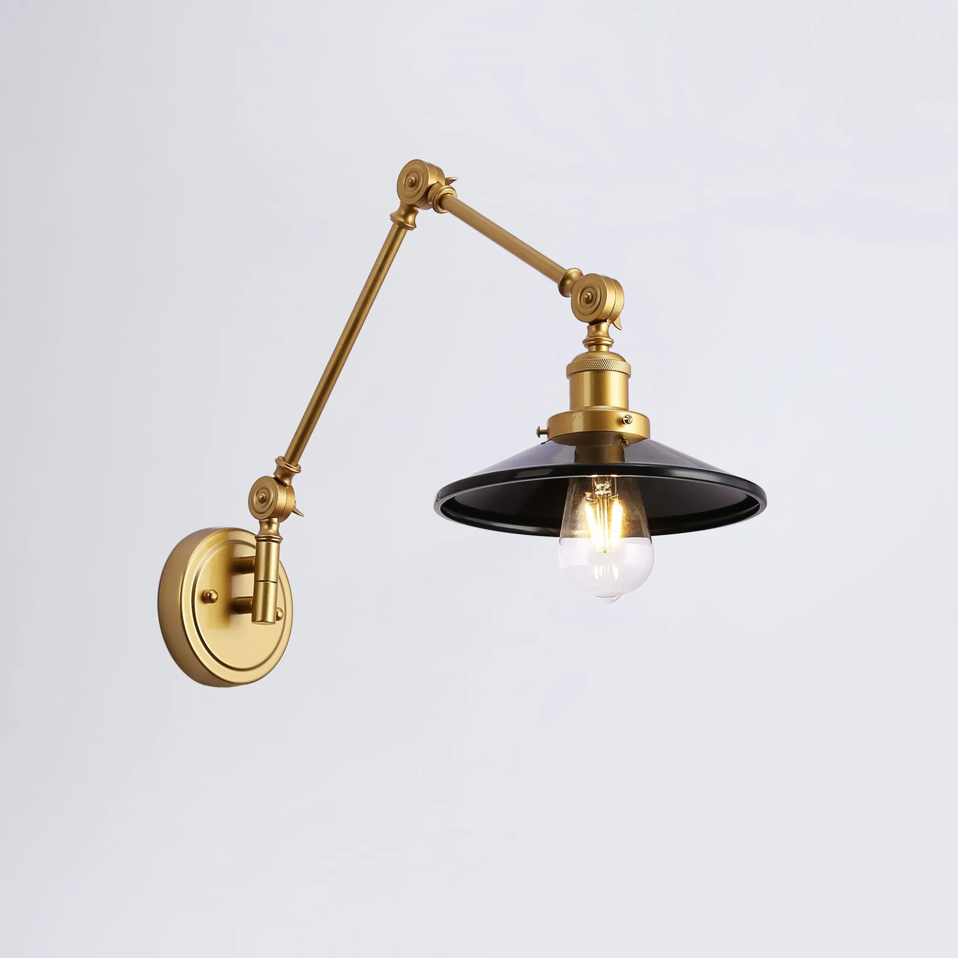 Aplique de pared vintage orientable "Wallen"
