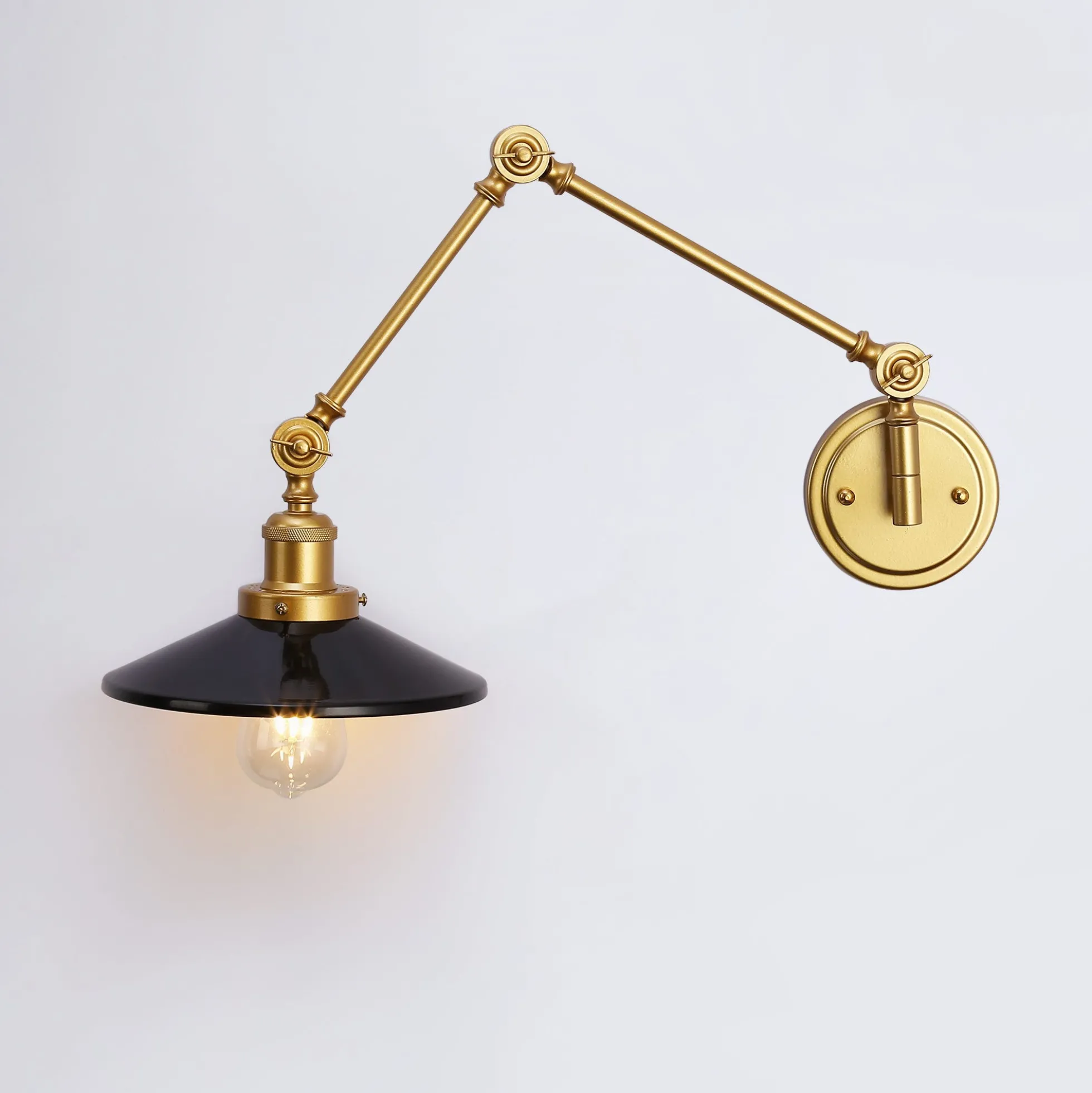 Aplique de pared vintage orientable "Wallen"
