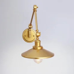 Aplique de pared vintage orientable