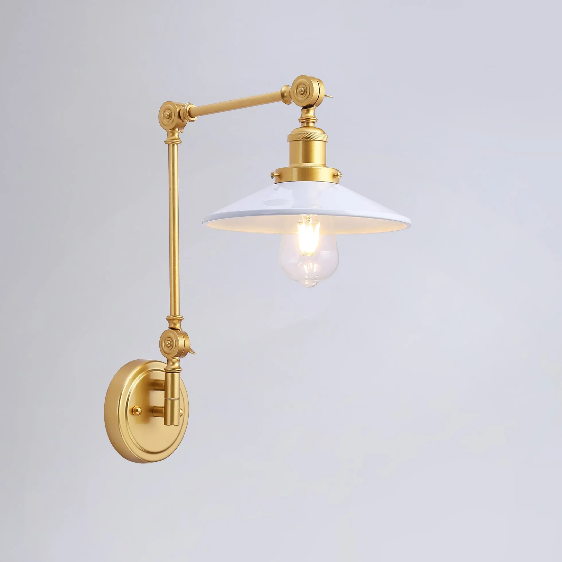 Aplique de pared vintage orientable "Wallen"