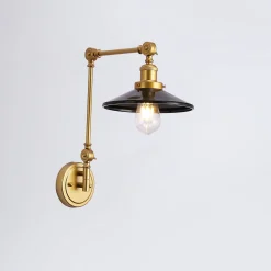 Aplique de pared vintage orientable