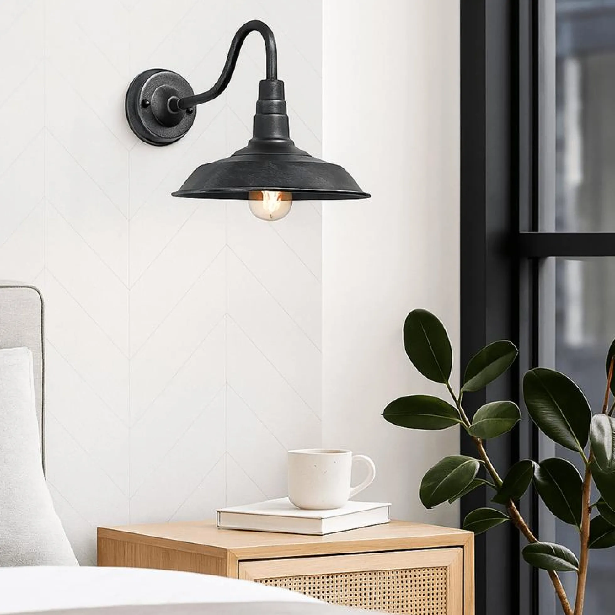Aplique de pared vintage "ROC"