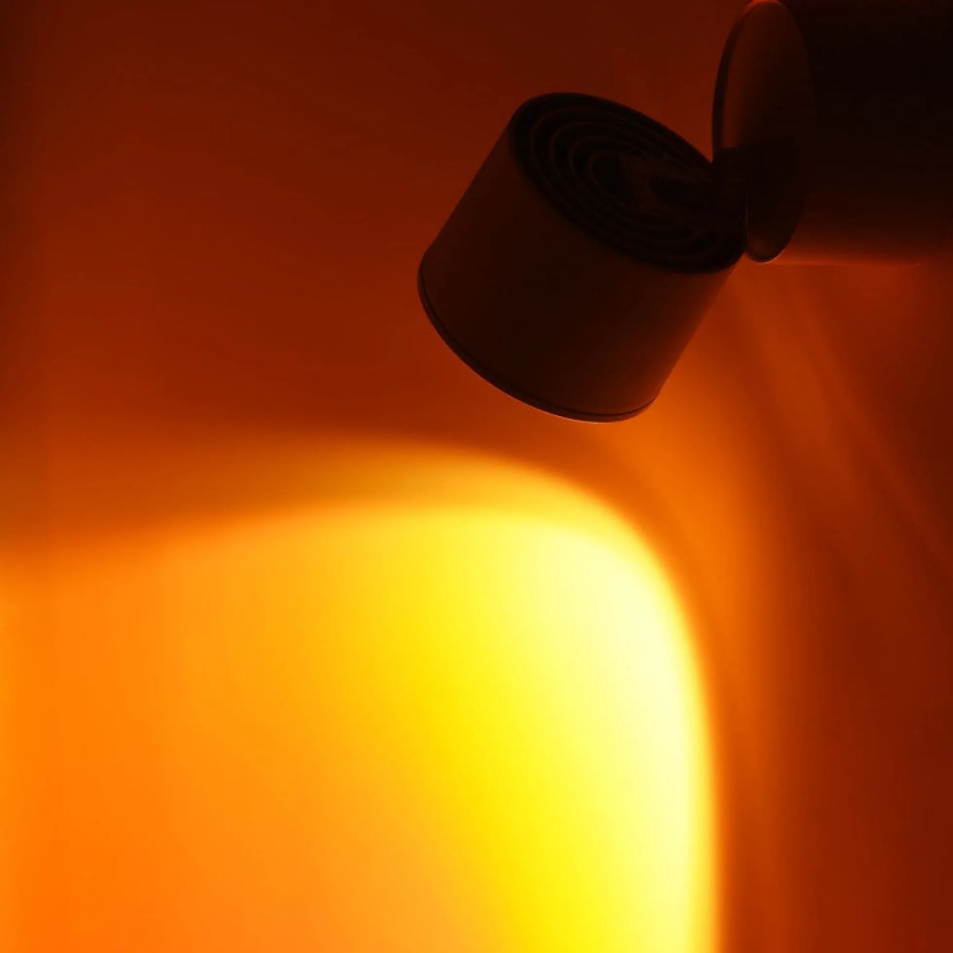 Aplique de pared y techo "FLOC" - 8W - Efecto atardecer - 1800K