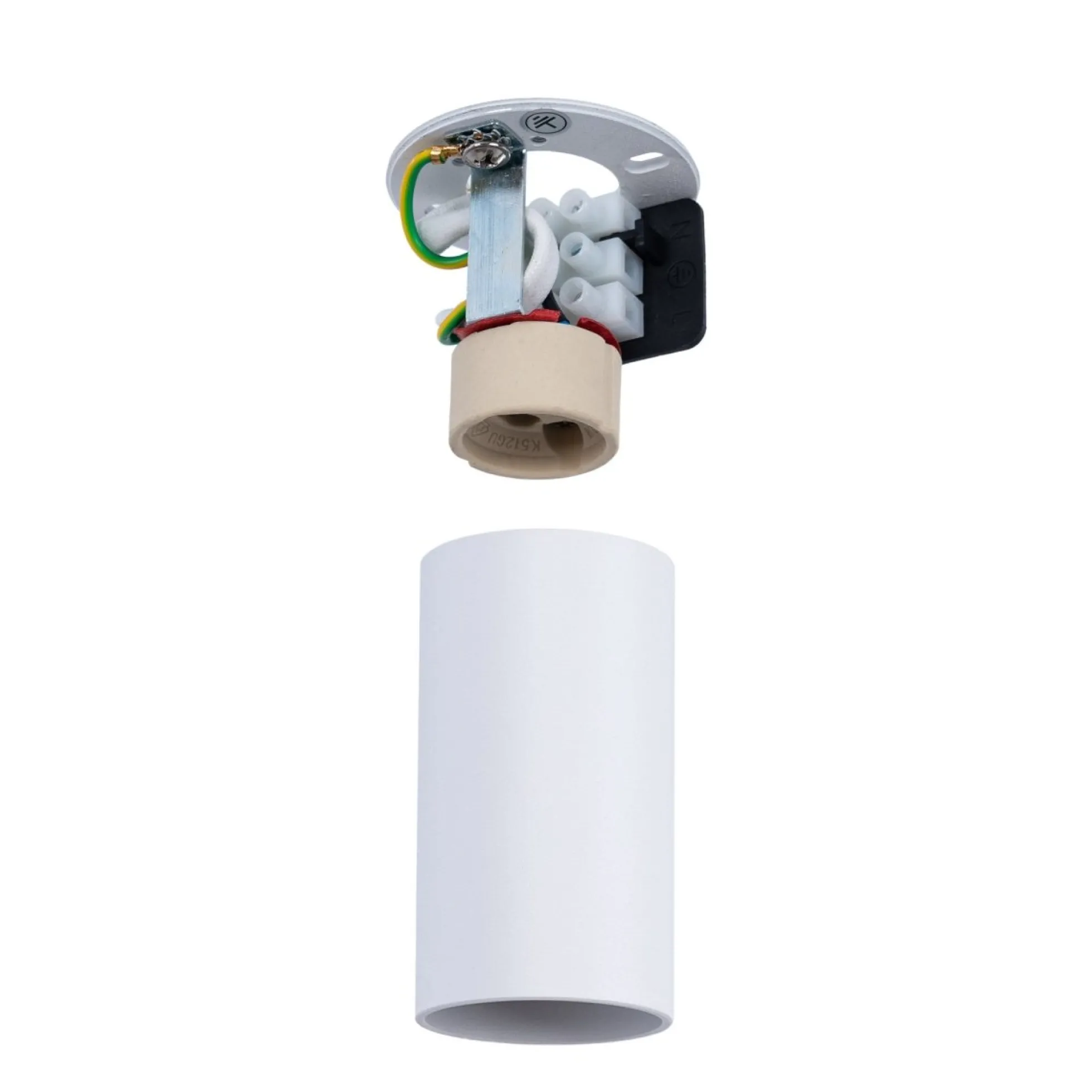 Aplique de techo aluminio "Sandy" - GU10
