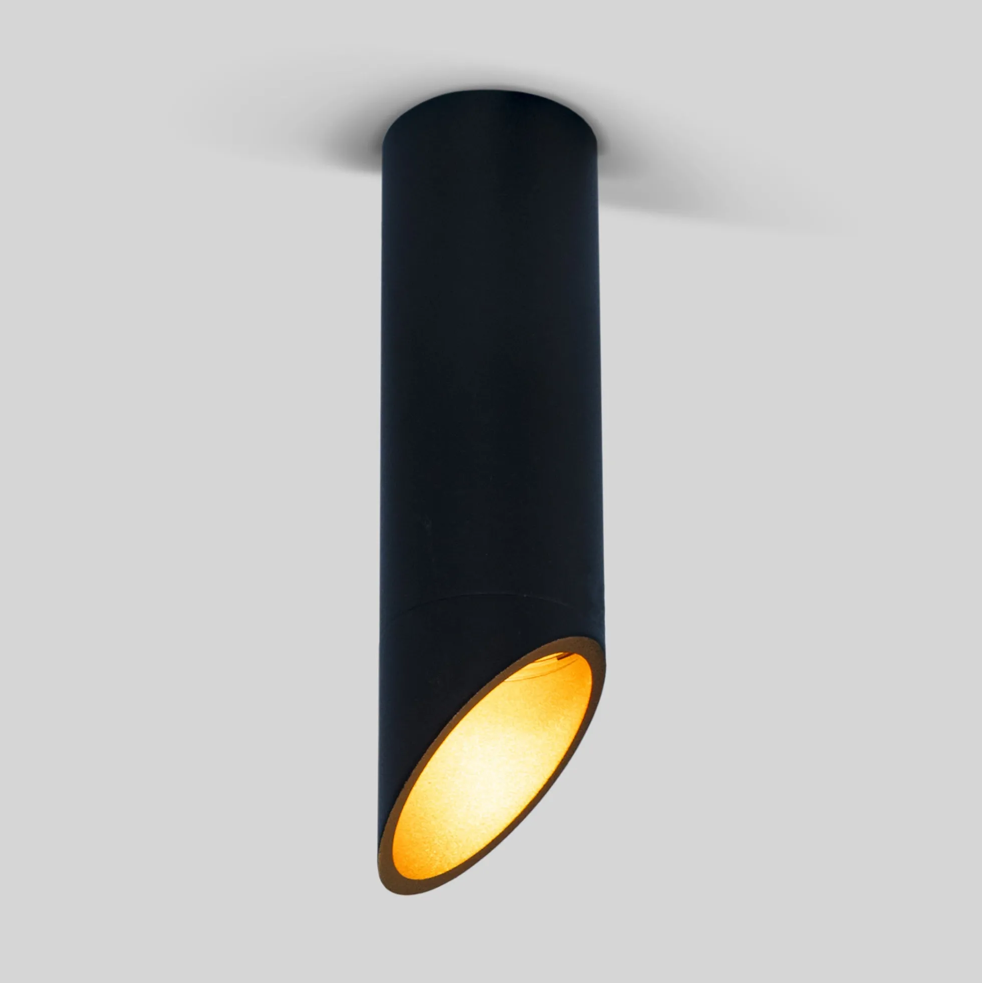 Aplique de techo aluminio "Vina" - Biselado - 20cm - GU10