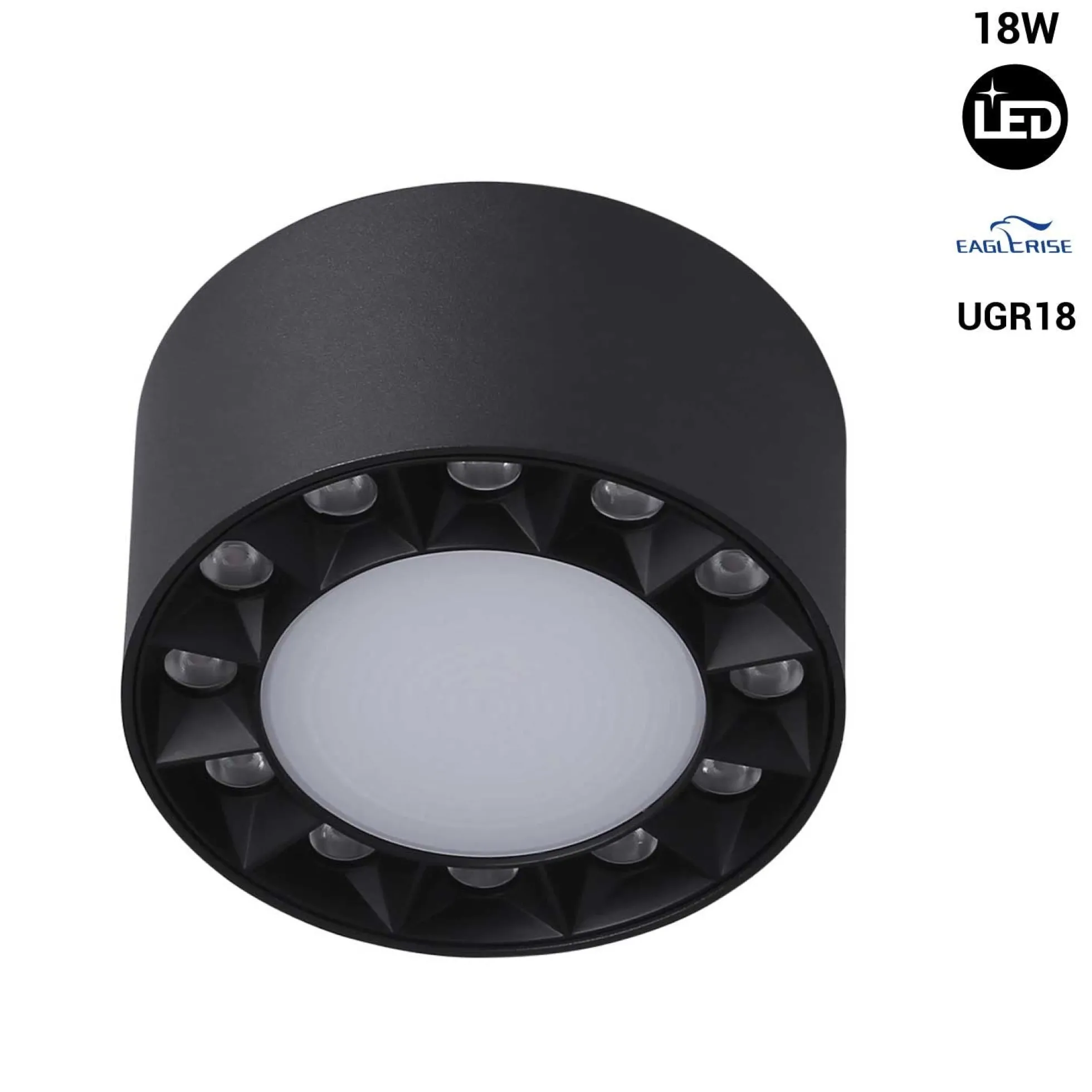 Aplique de techo LED 18W - UGR18 - Driver Eaglerise