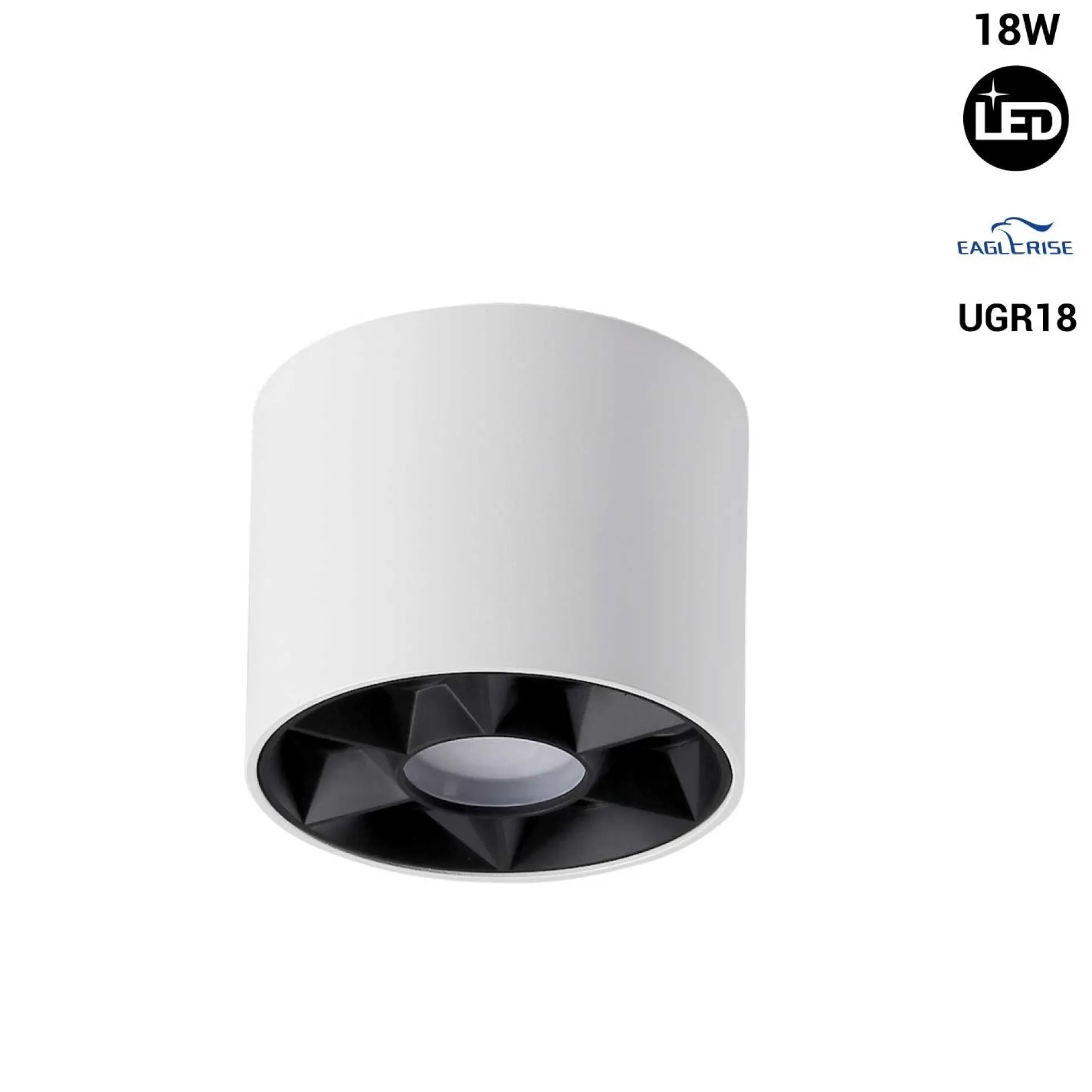 Aplique de techo LED 8W - UGR18 - Driver Eaglerise
