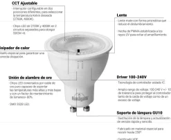 Aplique de techo 
