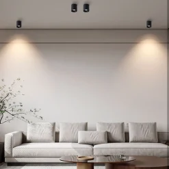 Aplique de techo policarbonato orientable - GU10
