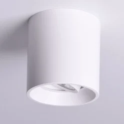 Aplique de techo policarbonato orientable - GU10