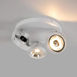 Aplique de techo triple orientable