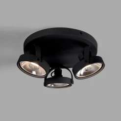 Aplique de techo triple orientable