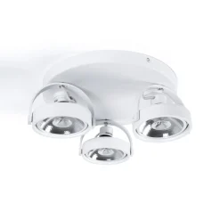 Aplique de techo triple orientable
